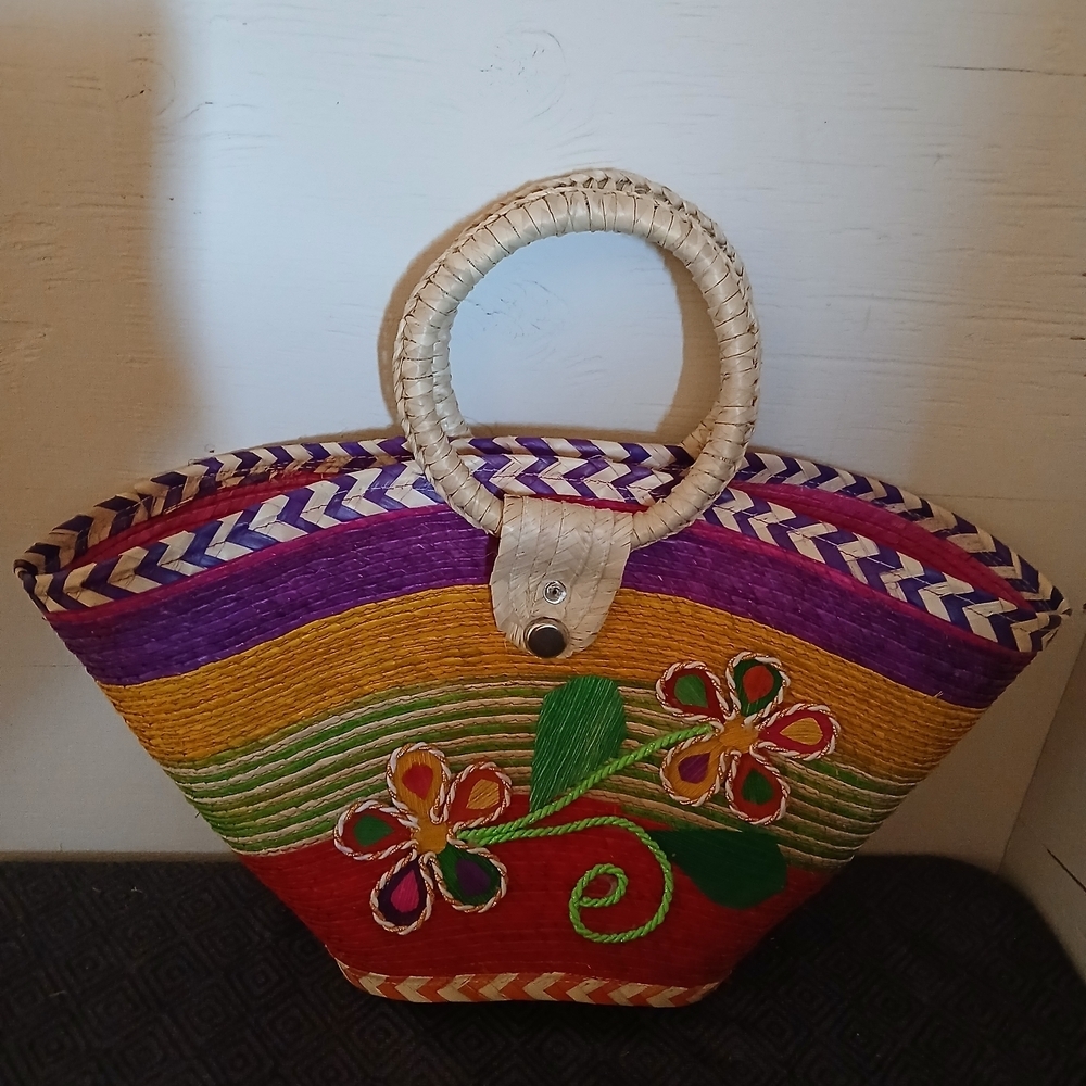 Colorful Woven Women's Bag ( Casa ) - Picture 1 of 4